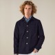 Précommande - Veste de travail laine marine