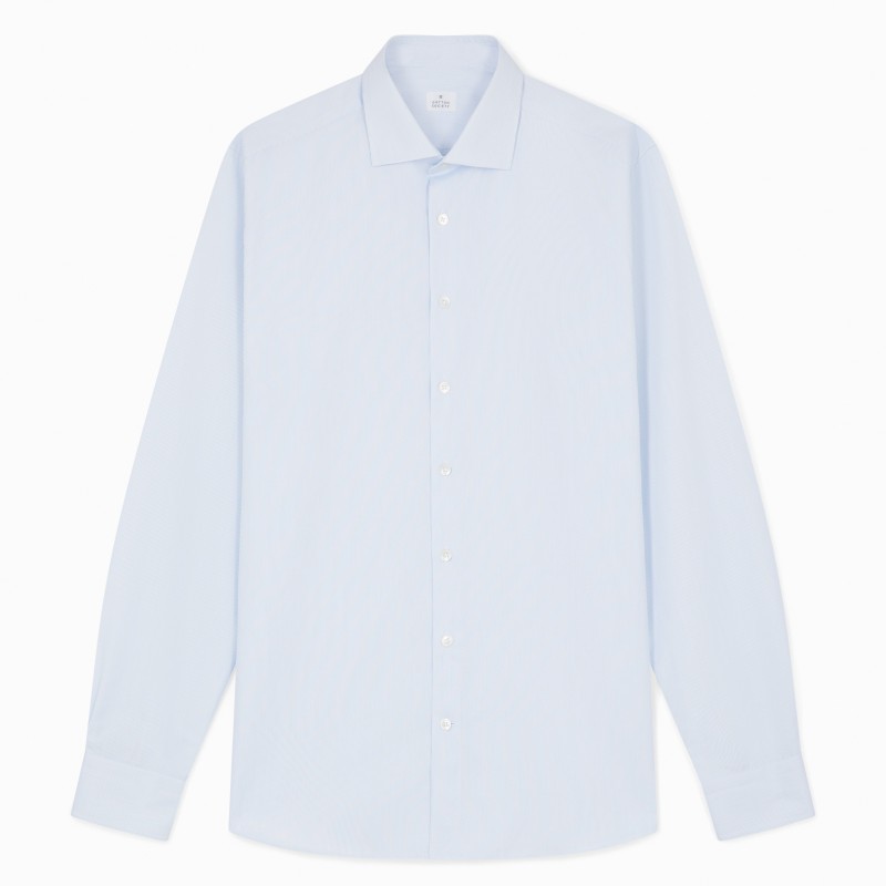 Chemise homme Popeline Rayé Bleu