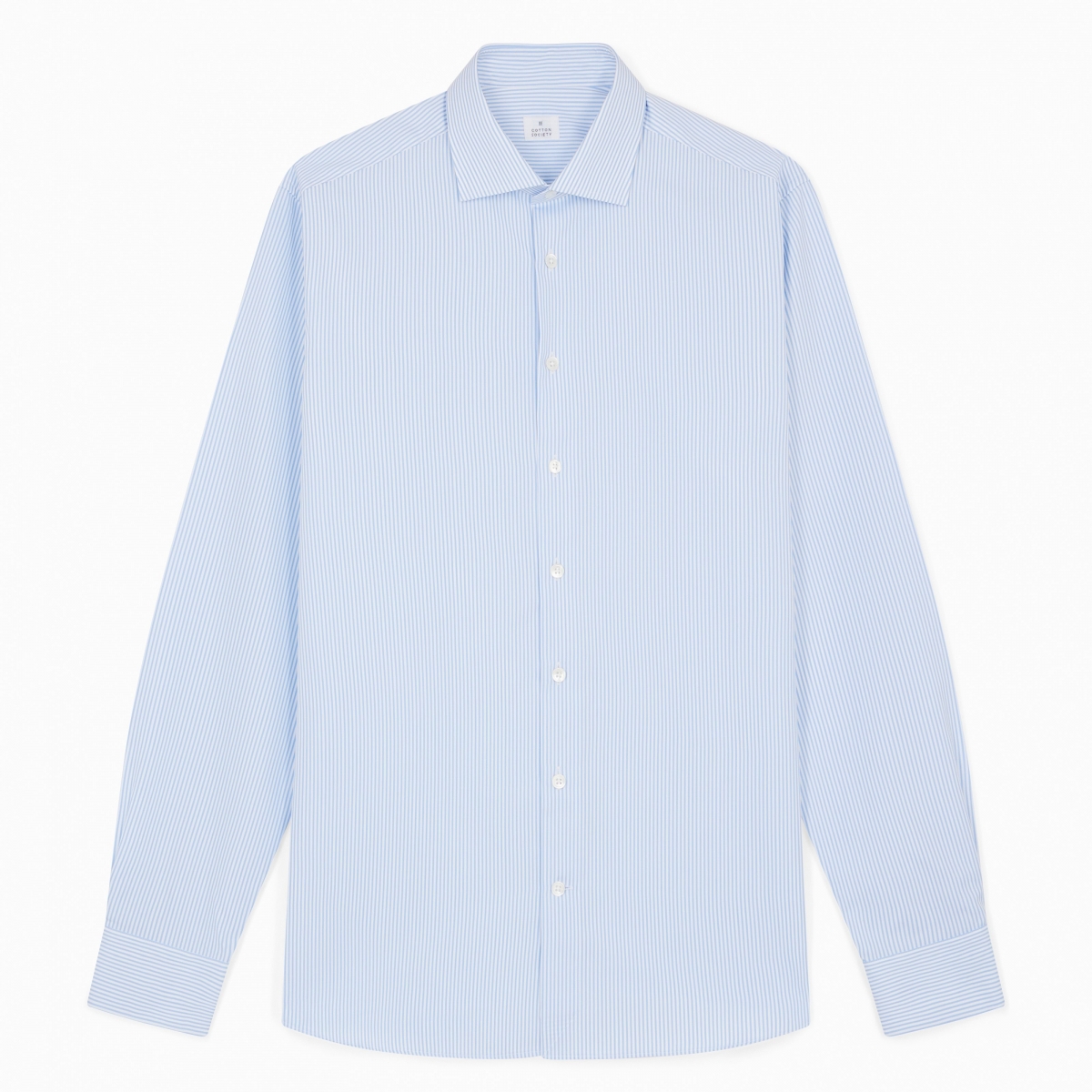 Chemise homme Popeline Rayé Bleu