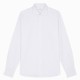 Chemise homme Popeline Uni Blanc