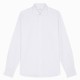 Chemise homme Popeline Uni Blanc