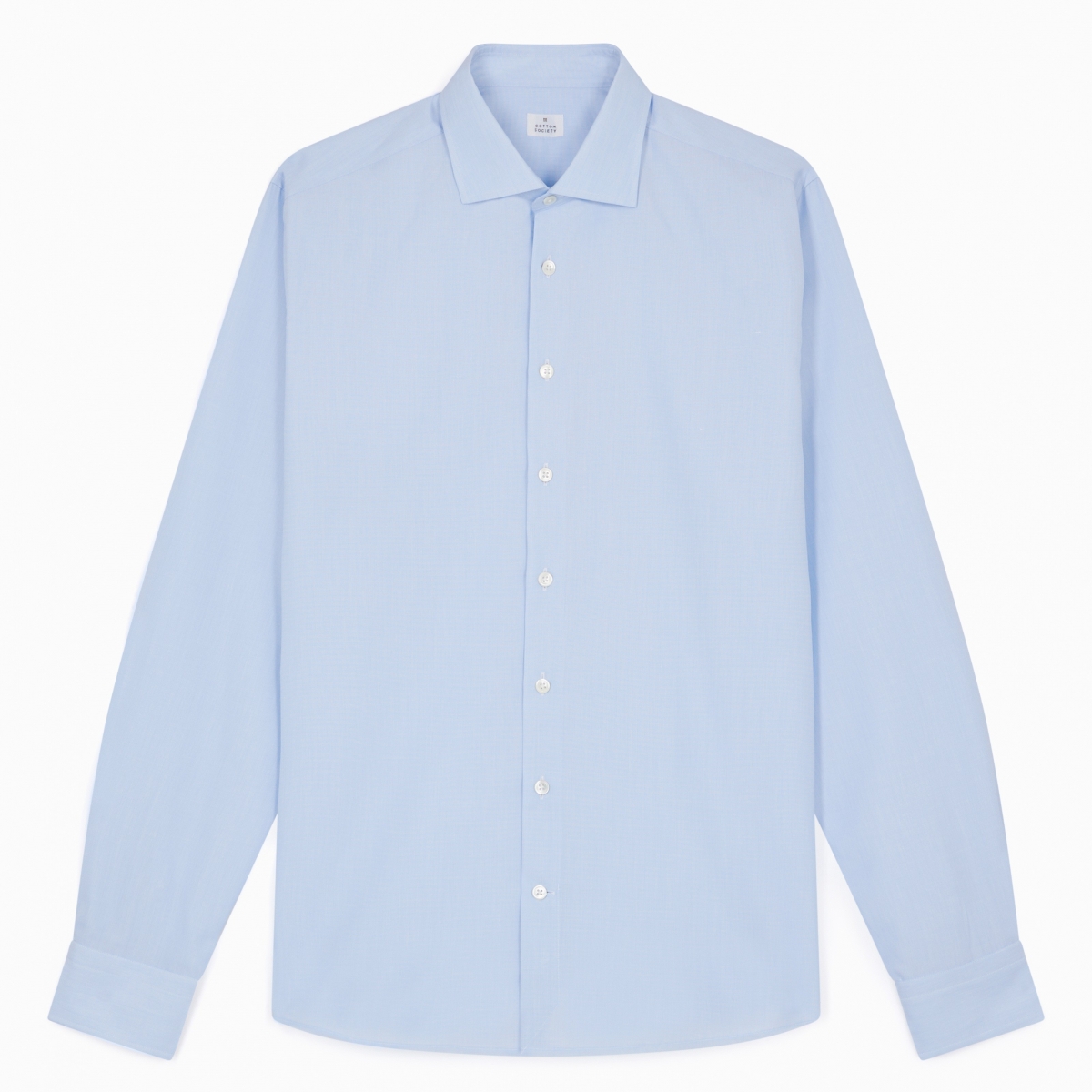 Chemise homme Popeline Uni Bleu