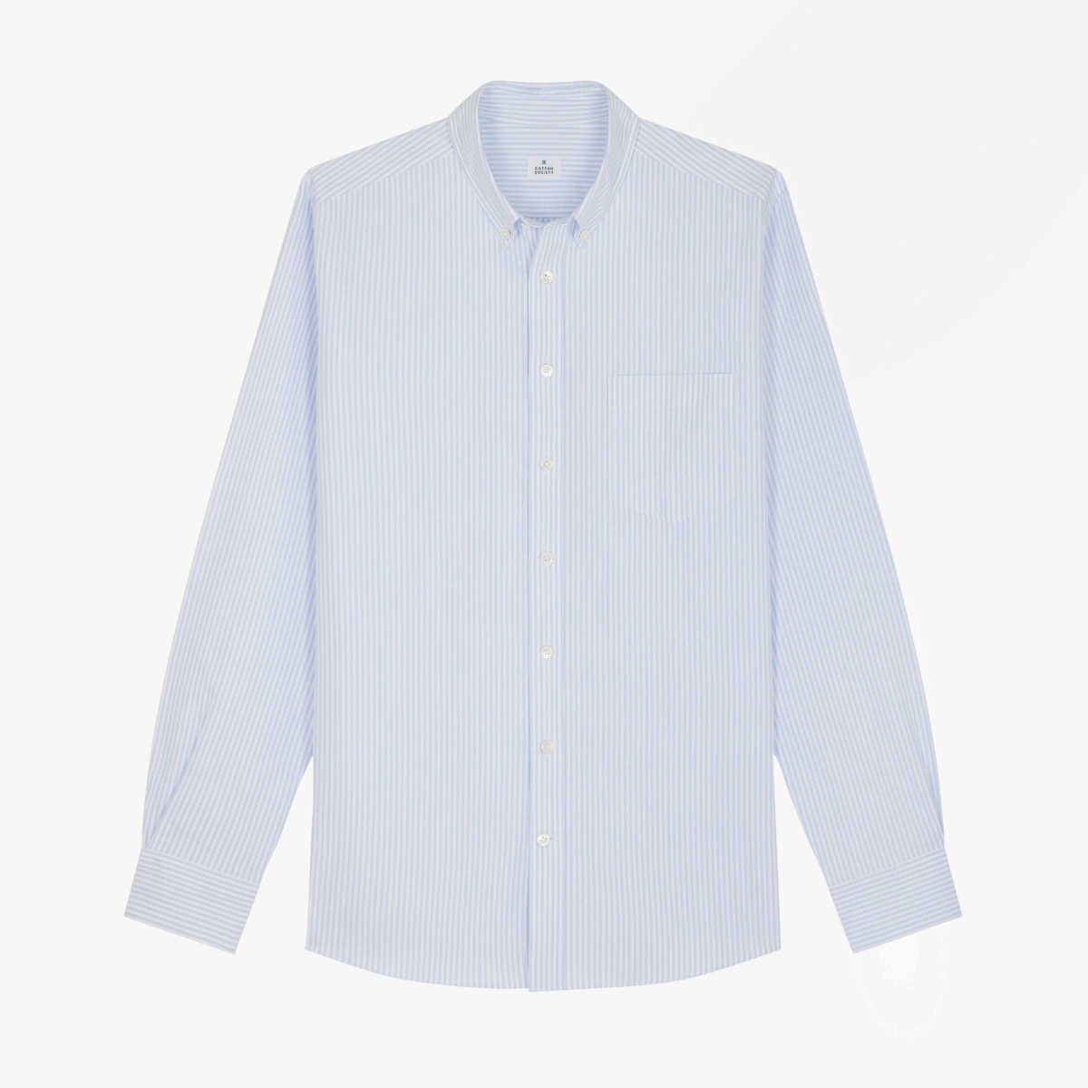 Chemise homme Oxford Rayé Bleu