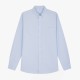 Chemise homme Oxford Uni Bleu