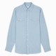 Chemise homme Jean Uni Bleu