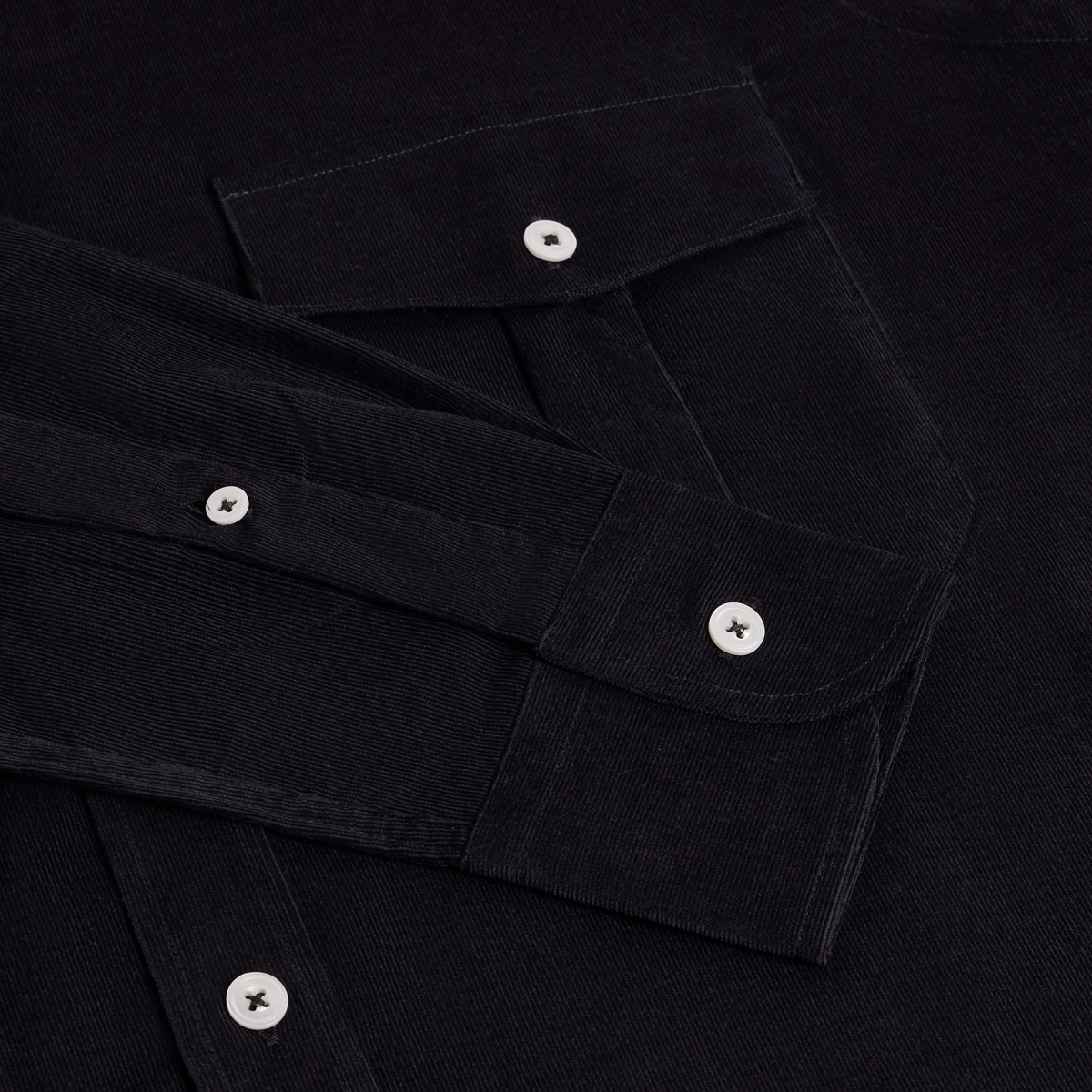 Chemise homme Adventure Velours Uni Bleu marine