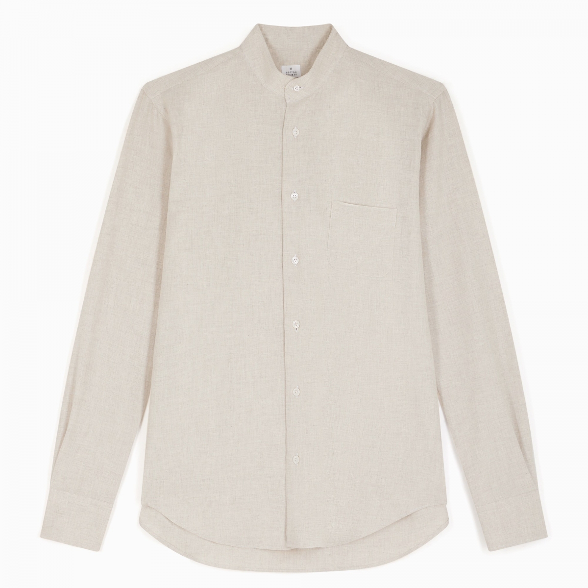 Chemise homme Flanelle Uni Beige