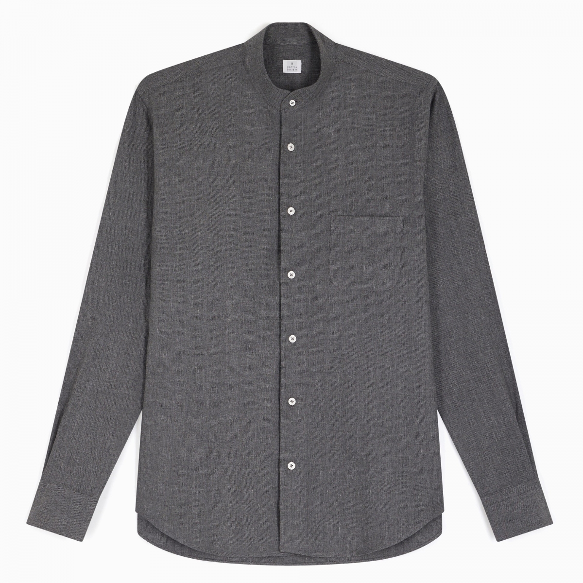 Chemise homme Flanelle Uni Gris foncé