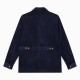 SAHARIENNE VELOURS MARINE