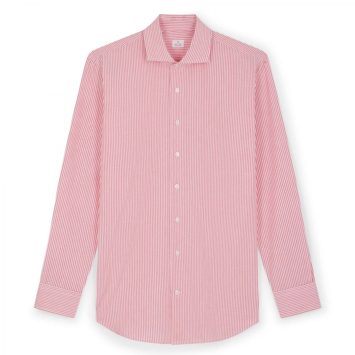 Chemise homme Seersucker Rayé Rouge et Blanc