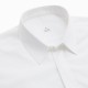 Chemise homme Popeline Uni Blanc