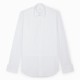 Chemise homme Popeline Uni Blanc