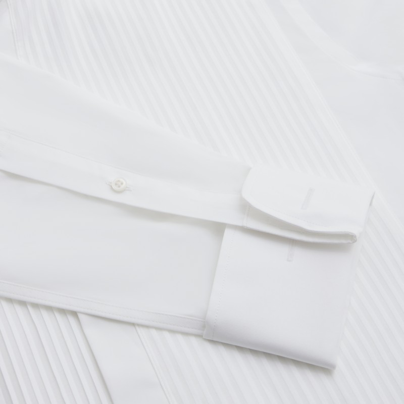 Chemise homme Popeline Uni Blanc