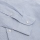 Chemise homme Coton Lin Rayé Bleu Ciel