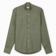 Chemise homme Chambray Uni Vert