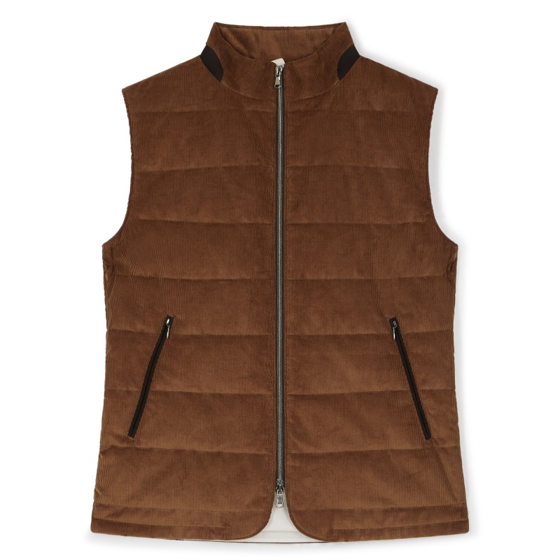bodywarmer velour