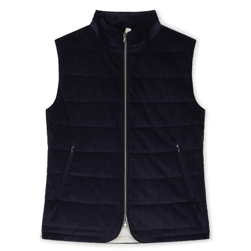 bodywarmer velour