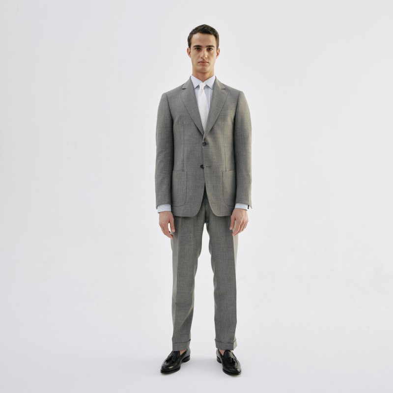 Costume gris laine froide Fresco