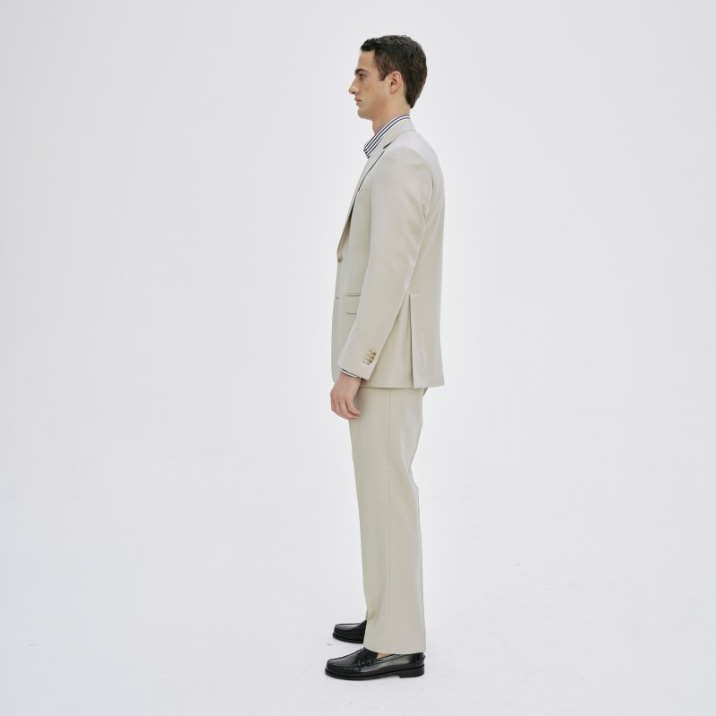 Costume Beige Office été