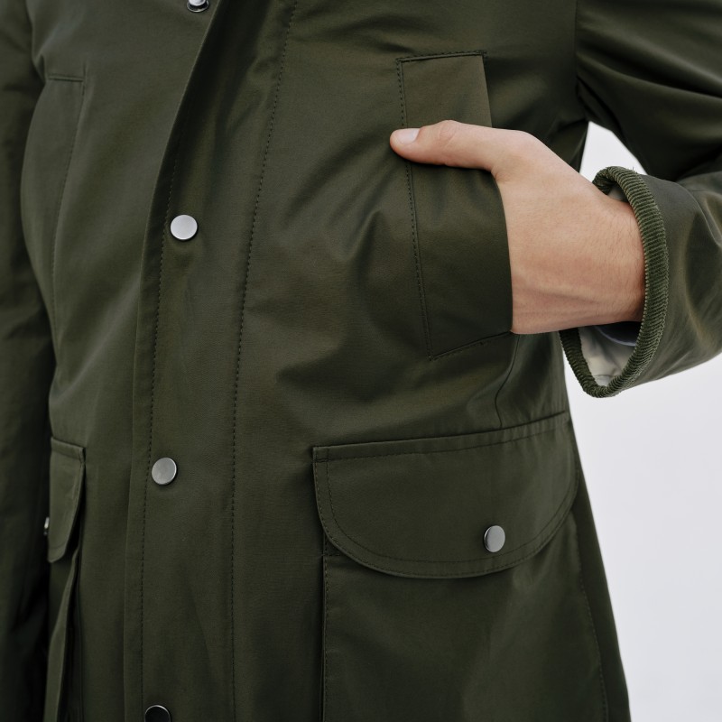 Country Jacket imperméable Vert forêt 