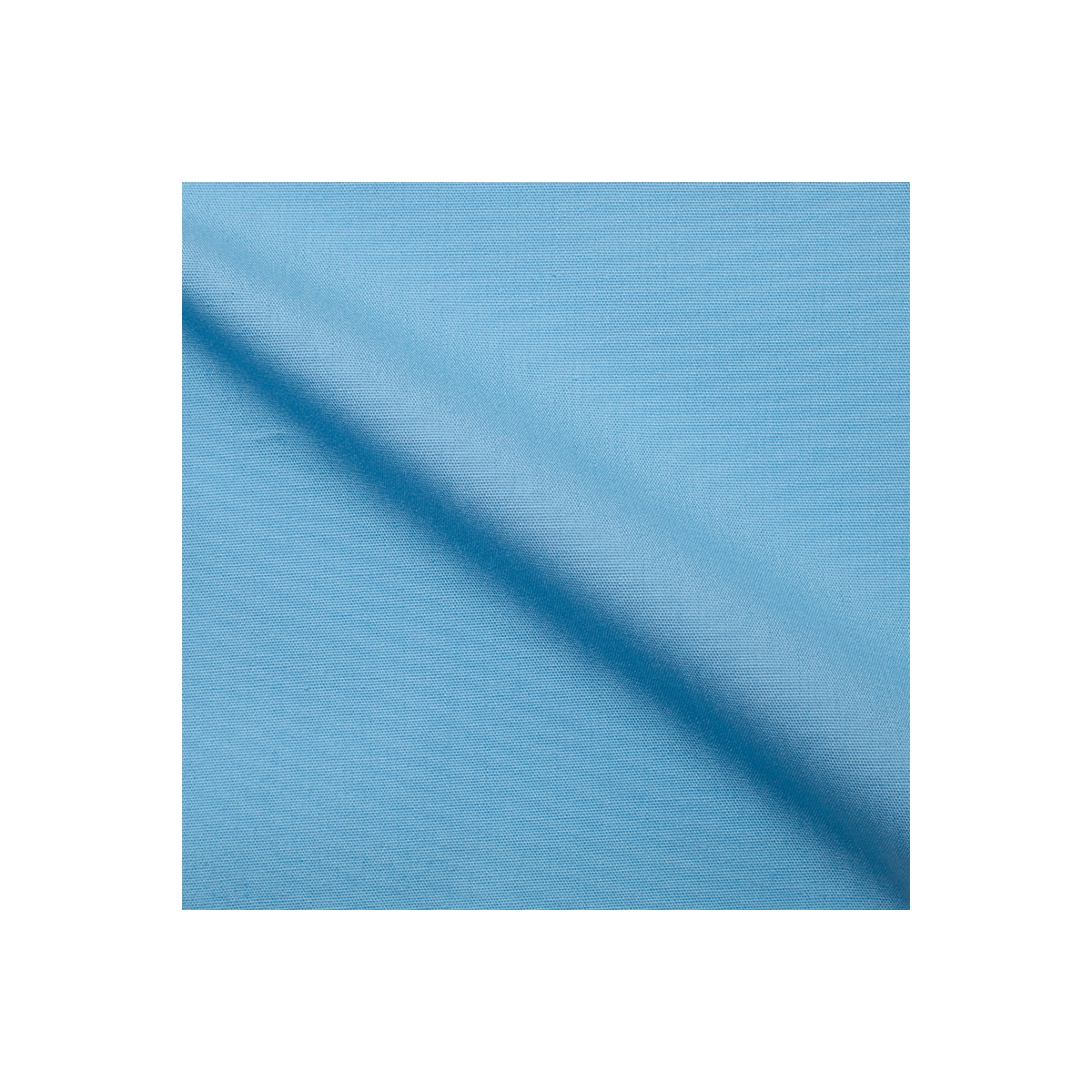 Popeline Uni Bleu Ciel