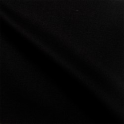 Popeline Stretch Uni Noir