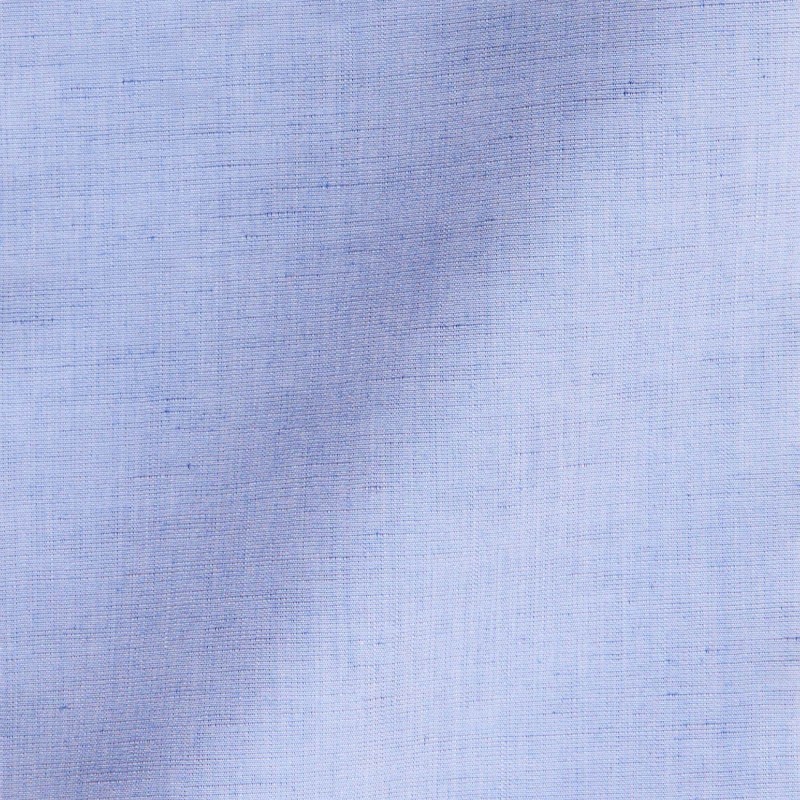 Chambray Uni Bleu