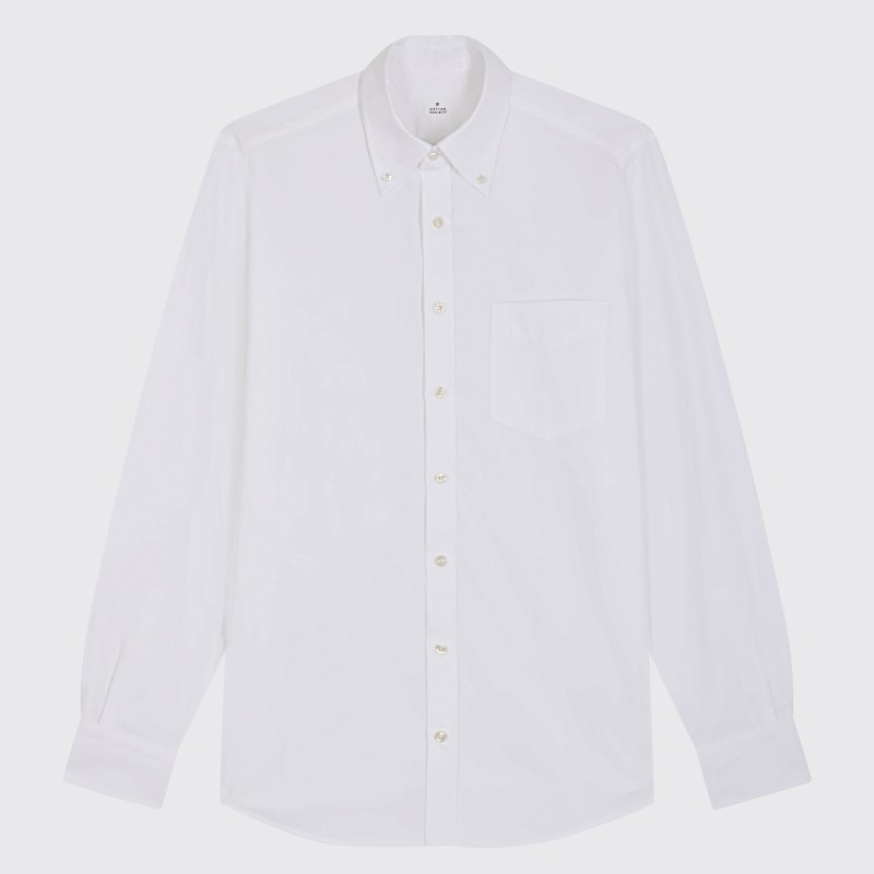 CS22801-Flanelle Uni Blanc