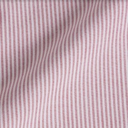 Oxford Rayé Rouge Blanc
