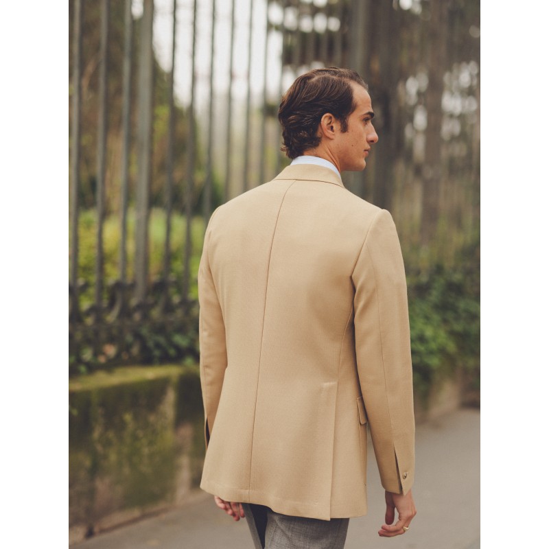 Blazer Mock Leno Beige 