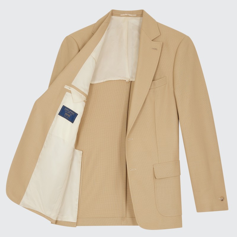 Blazer Mock Leno Beige 