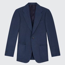 Costume bleu en lin Irlandais 