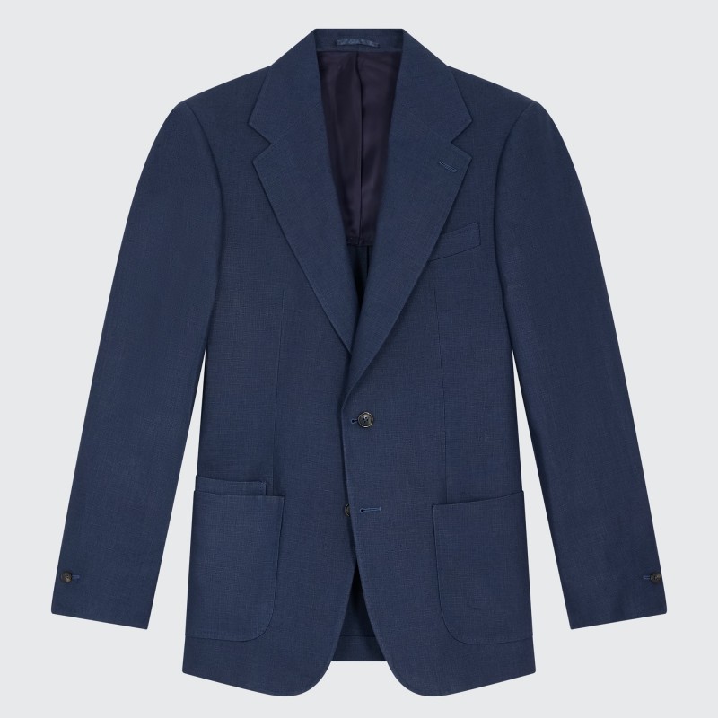 Costume bleu en lin Irlandais 