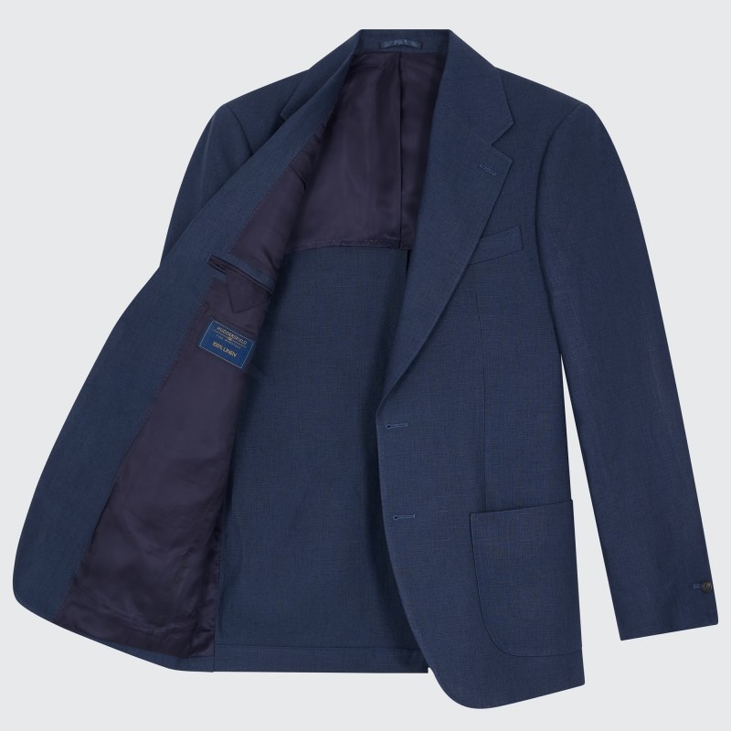 Costume bleu en lin Irlandais 