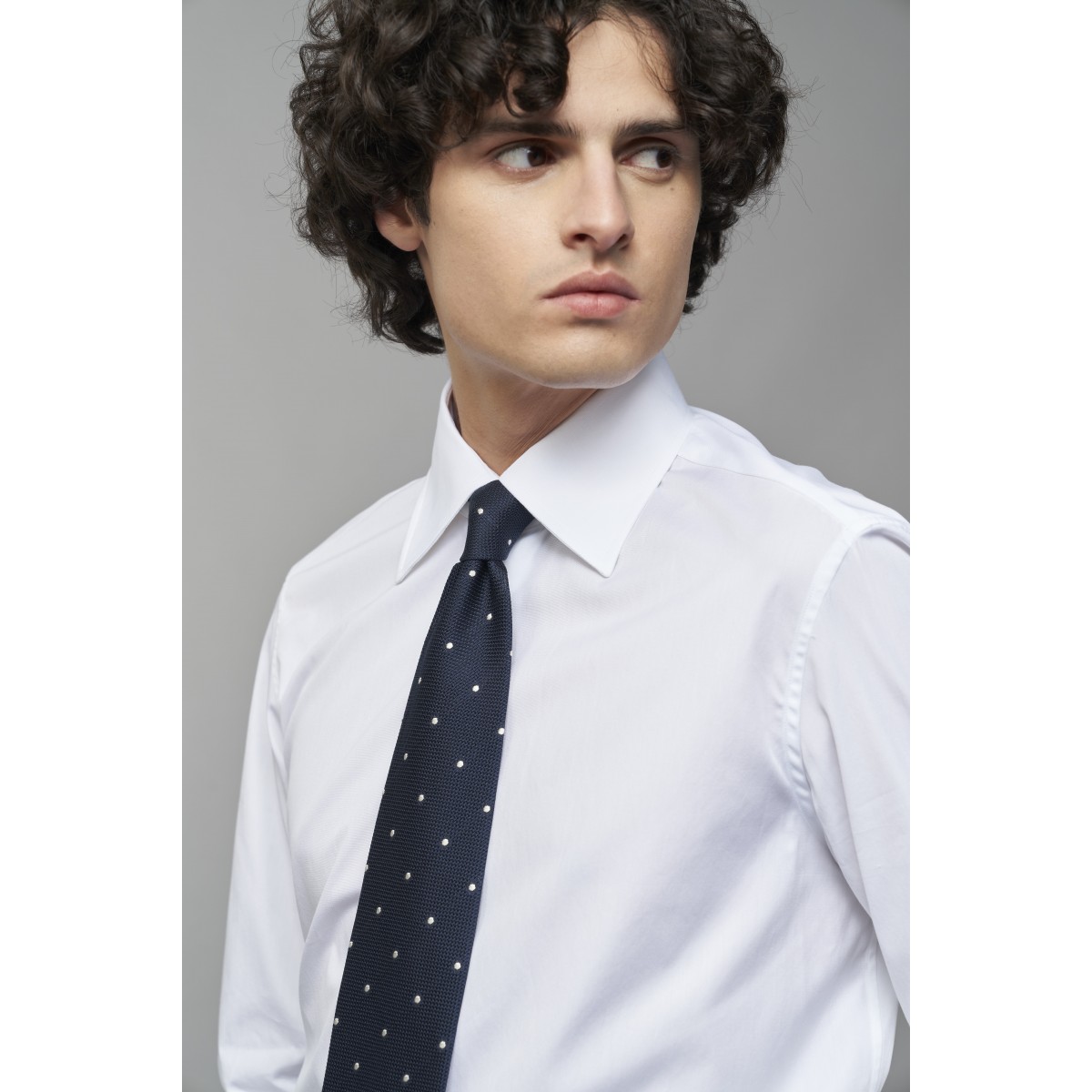 Chemise homme Popeline Uni Blanc