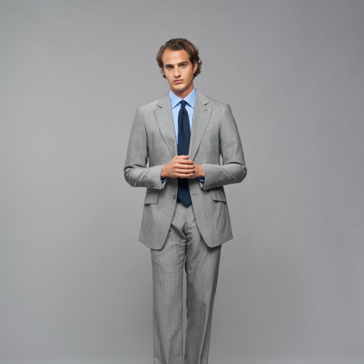 Chemise homme Popeline Rayé Bleu