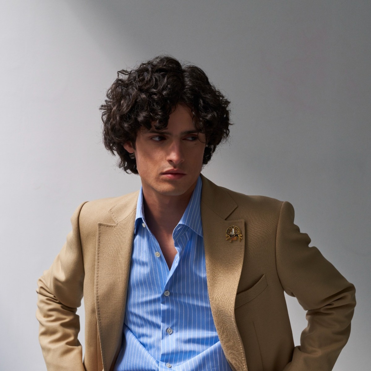 Chemise homme Popeline Rayé Bleu