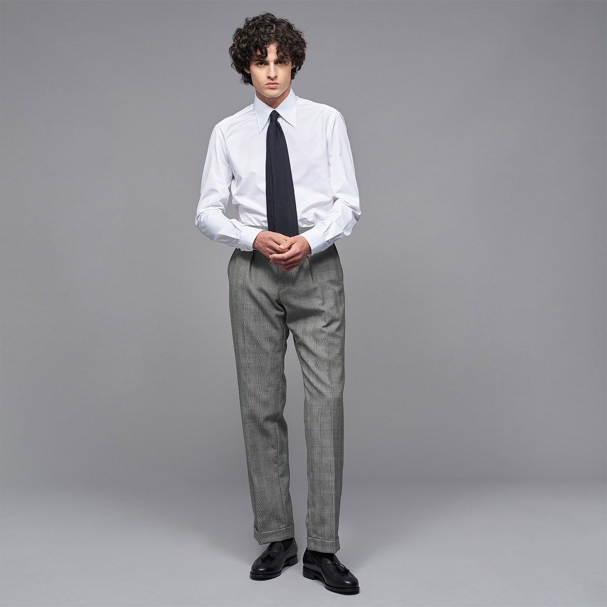 Chemise Popeline Uni Blanc
