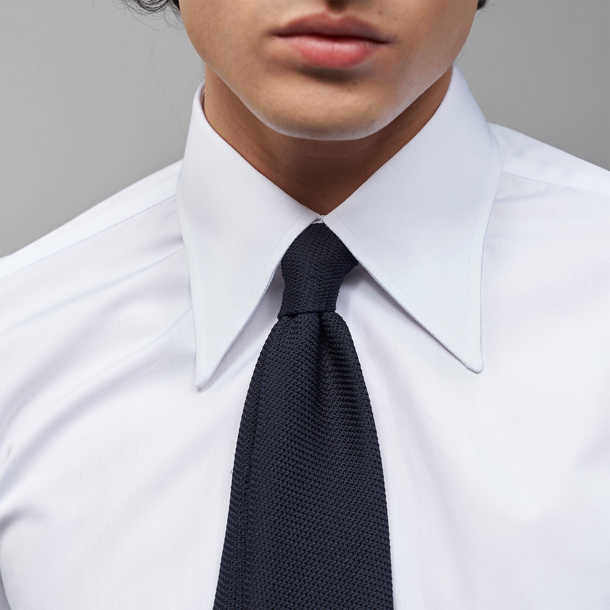 Chemise Popeline Uni Blanc