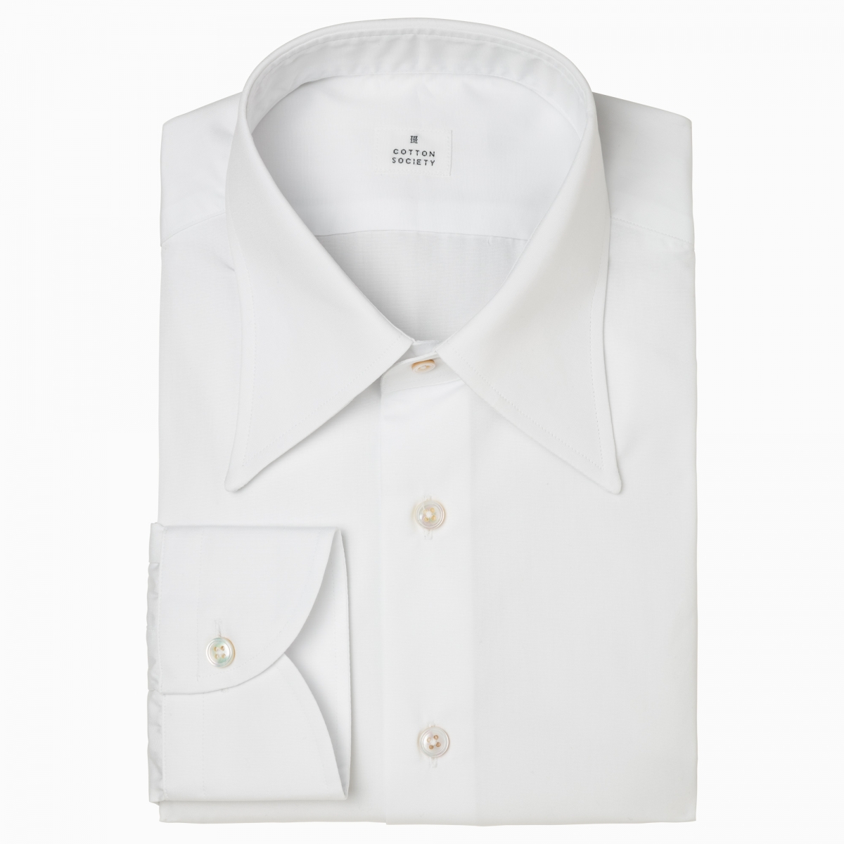 Chemise Popeline Uni Blanc