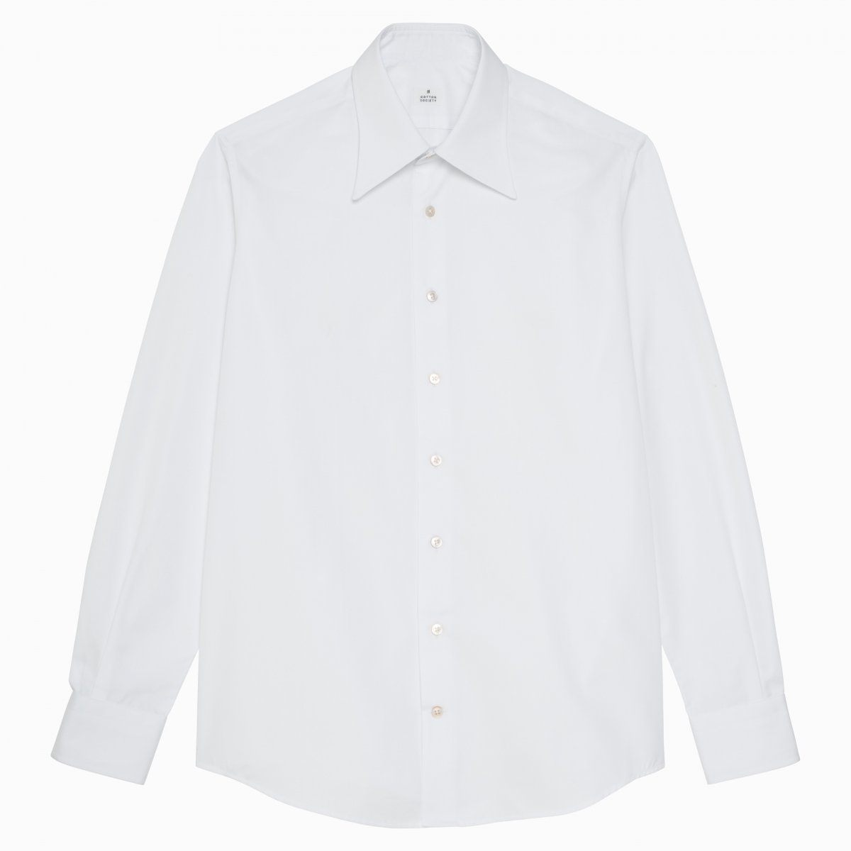 Chemise Popeline Uni Blanc