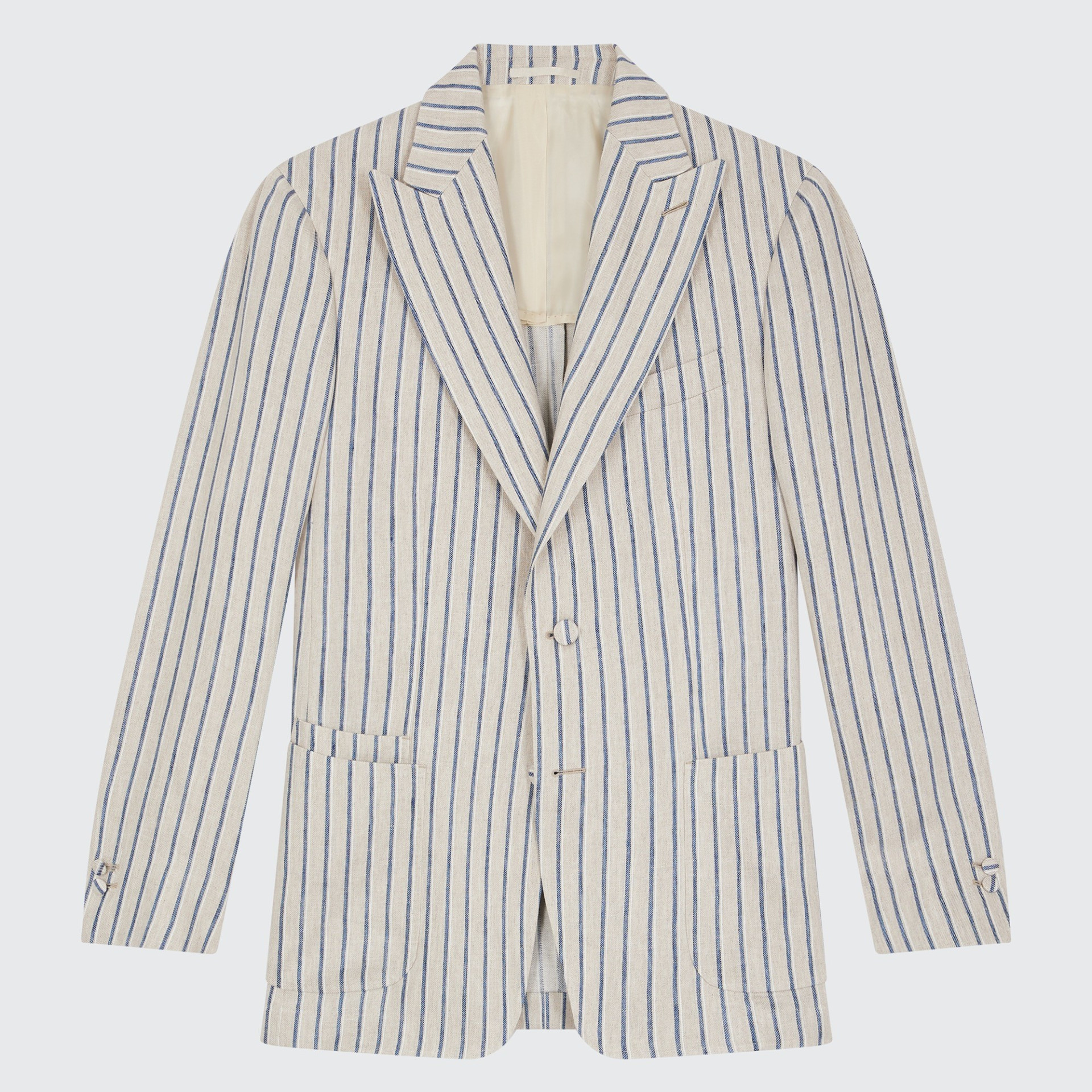 Blazer en lin à rayures Cacciopoli