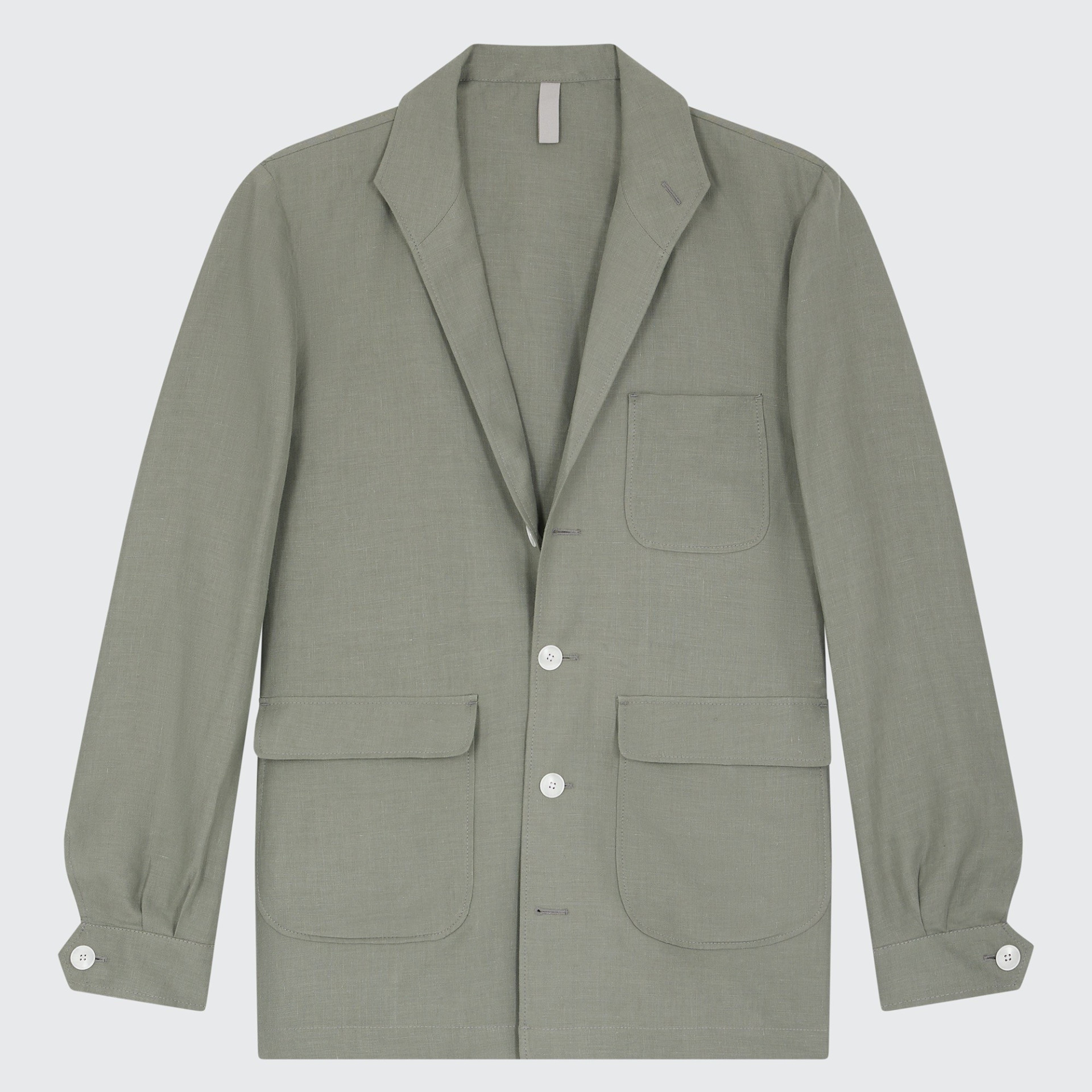 Veste Teba en Lin  Duca Visconti Olive