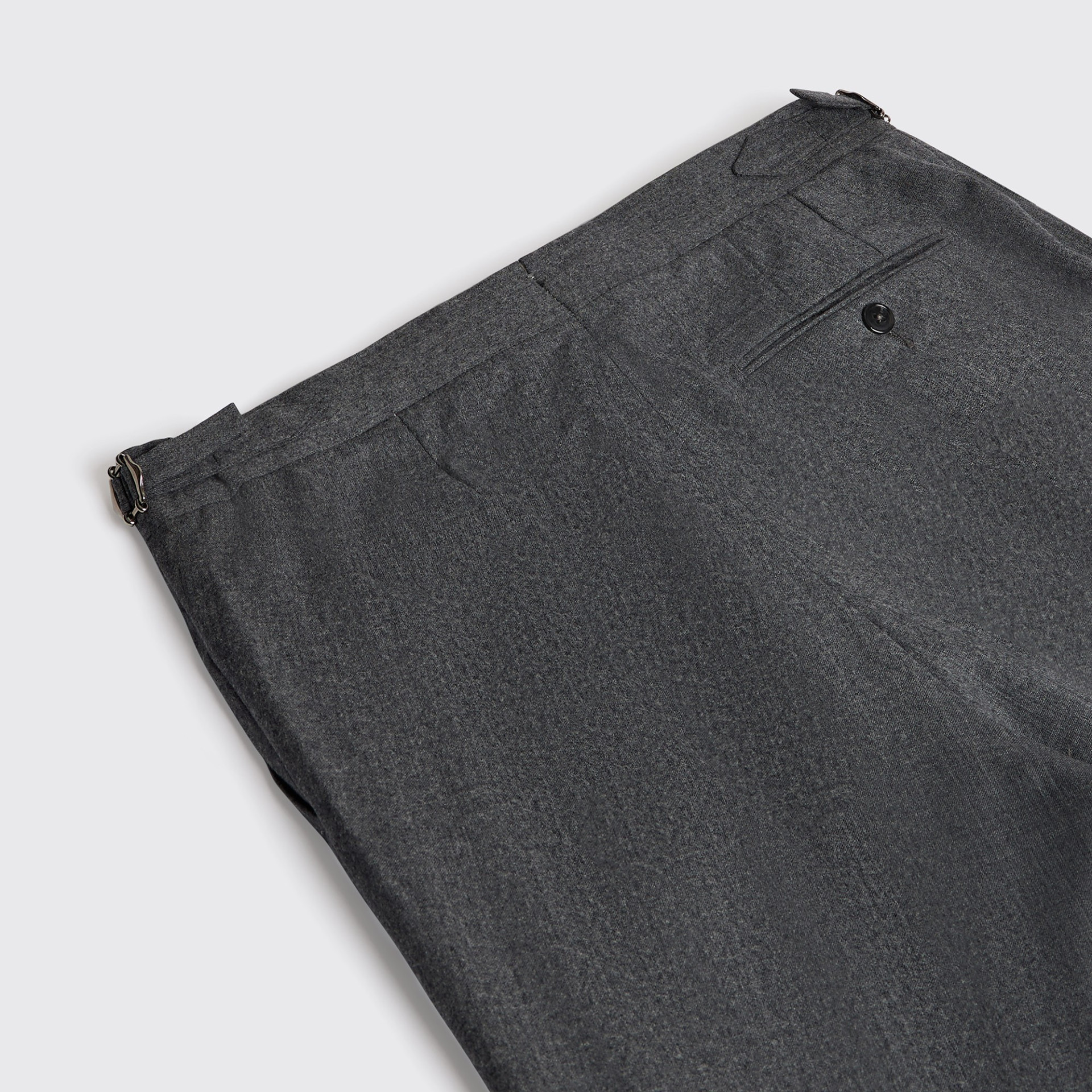 Pantalon de flanelle légère gris