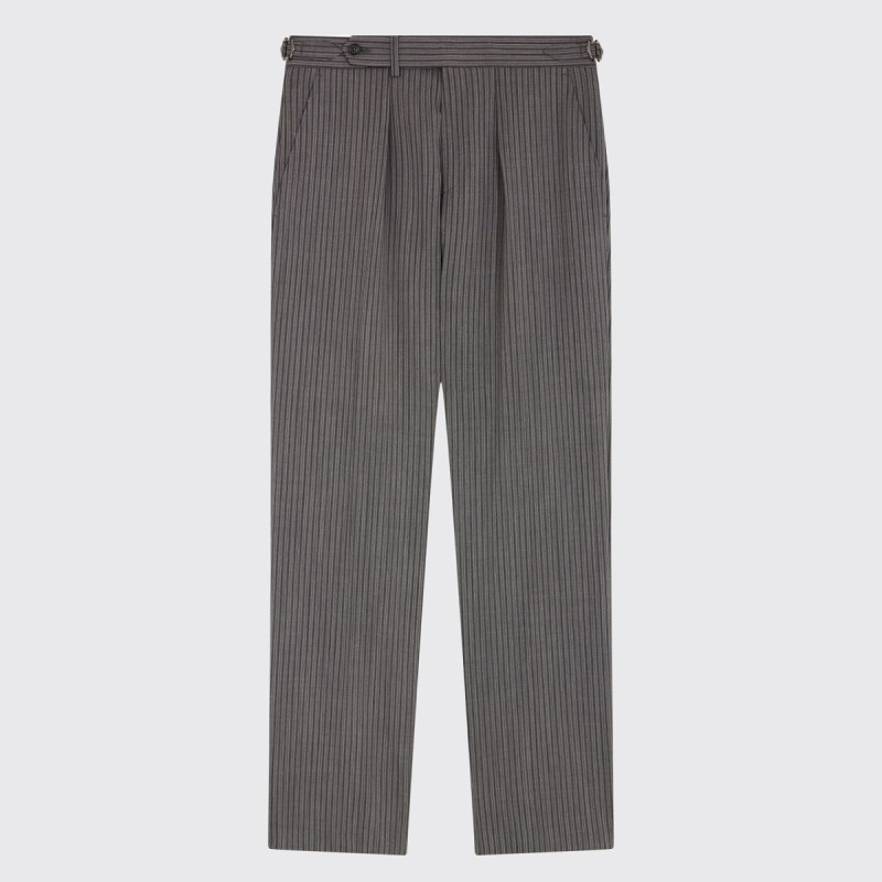 Pantalon de flanelle gris