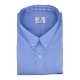 Chemise homme Popeline Uni Bleu