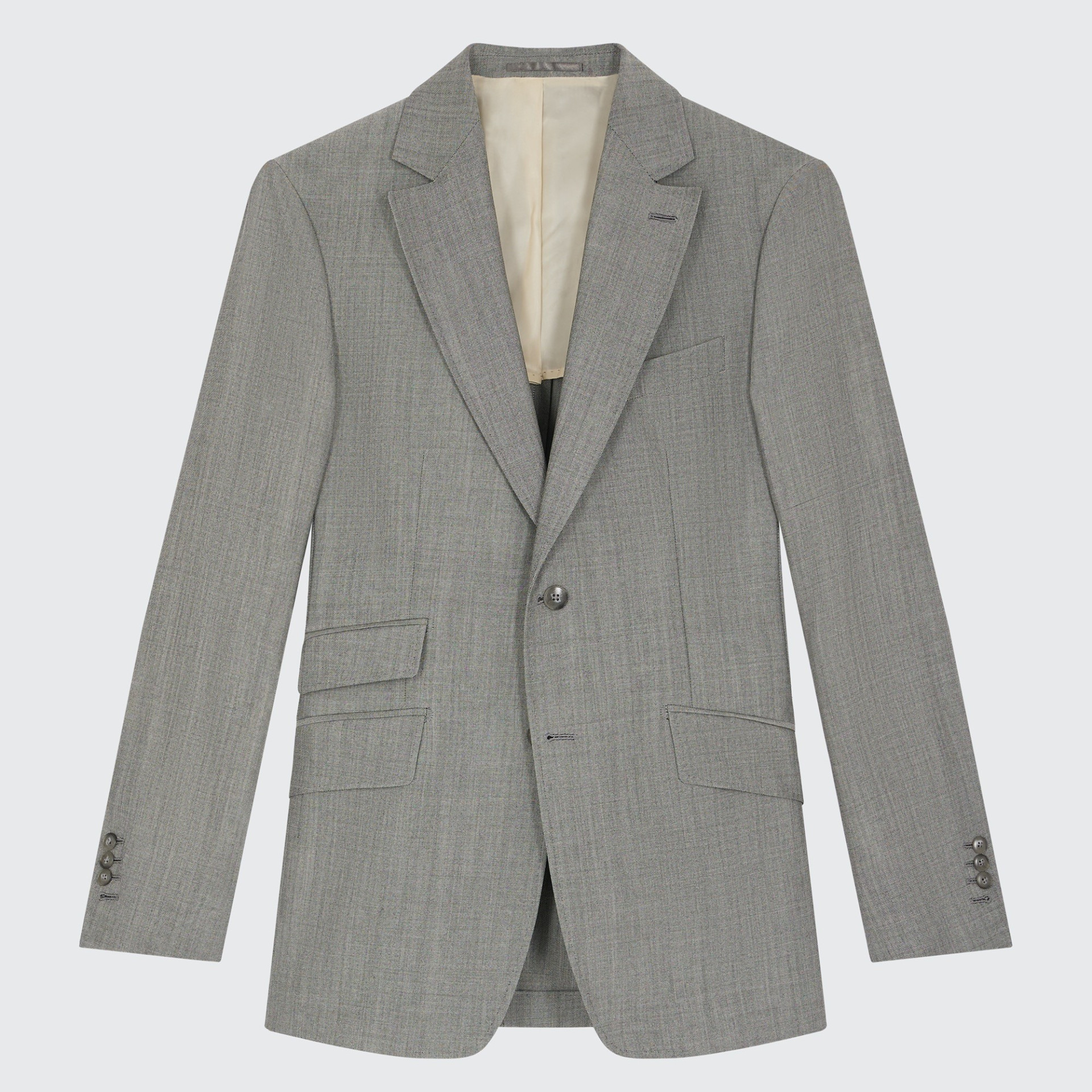 Costume caviar gris en Fresco Lite