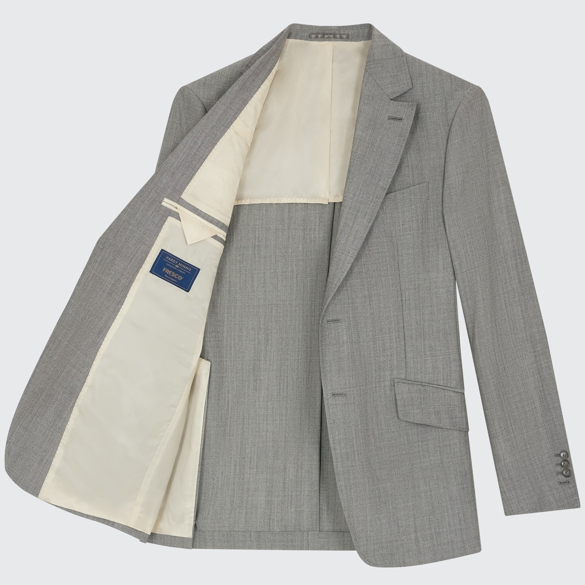 Costume caviar gris en Fresco Lite