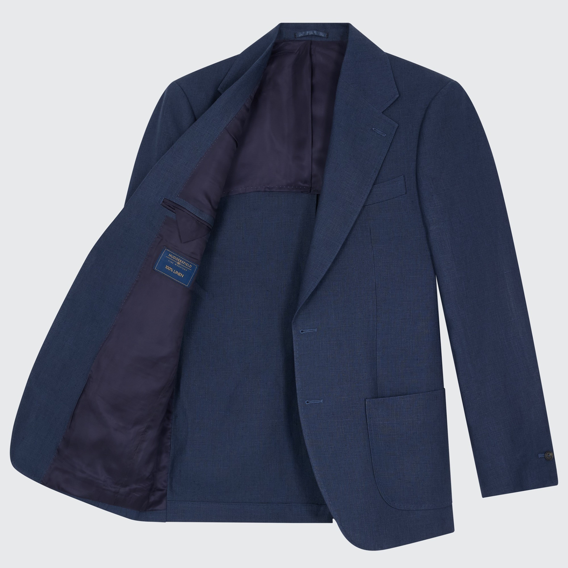 Costume bleu en lin Irlandais