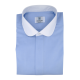 Chemise homme Chambray Uni Rose